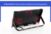 Lámpara UV LED De Inundación 395nm 400nm 50W 100W Impermeable Para Escenario Disco Fiesta Backlight 220V 110V Luz De Fondo De Escenario - details 4