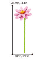 Bouquet De Rosas Eternas En Bloques Micro Para Decoración De Escritorio Juguete De Puzzle Para Niños Entre 6 Y 12 Años Material ABS - details 12