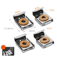 Kit De Fijación Para Espejo De Baño 4pcs Clips De Montaje En Pared Sin Marco Con Tornillos Y Soportes De Hierro Para Vidrio Hasta 10kg - details 5