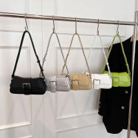 Bolso Bandolera De Cuero Sólido Para Mujer Estilo Lujo Diseñador Bolso De Hombro Underarm Moda 2024 Bolsos Y Monederos Para Dama - details 11