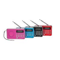 L-938 Mini Portable Digital FM Radio 3W Output Power / 1.5 Inch Display Screen / Support USB Drive - details 2