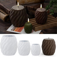 Molde De Velas De Silicona 3D Rotativo Con Gotas De Lluvia Para Artesanía Y Candles Aromáticos Molde De Hueso De Plata Para Resina Y Jabón - details 8