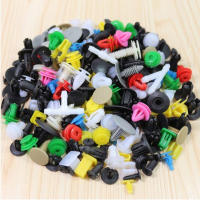 Clavija De Coche 100pcs Clip Plástico Mixto Clip Híbrido Tornillo De Fijación De Parachoques Accesorios De Automóvil - details 6