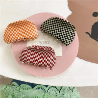Pinza Para El Cabello De Acetato De Tamaño Medio Para Mujeres Y Niñas Accesorios De Moda Con Patrones Coloridos Hot Selling - details 2