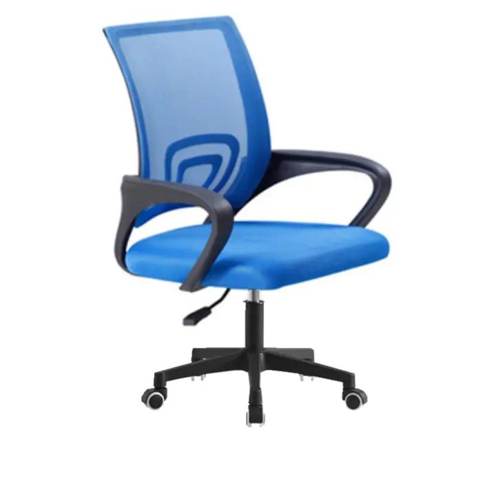 Silla de Oficina con Soporte Lumbar Giratoria Escritorio Sillon Ruedas Despacho casa salon habitacion ergonómica Gaming, escritorio, silla nordico tulipu NEGRO GRIS - 1