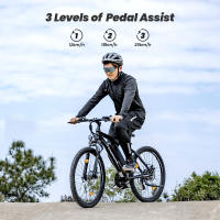 Touroll U1 Bicicleta eléctrica MTB de neumático de 29" para todo terreno con motor de 250W, batería extraíble de 36V 13Ah, alcance máximo de 65 km, engranaje de 21 velocidades Shimano, freno de disco impermeable IPX4 - details 19