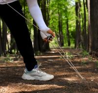 Juego De 1 Pieza De Aluminio 18cm Uso Exterior Para Acampar Y Senderismo Con Gancho Palos De Tierra Para Tenda Hamaca Canopy Accesorios De Camping - details 15