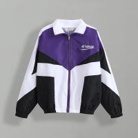 Chaqueta De Varilla Para Hombres Primavera Otoño Estilo Casual Street Zipper Chaqueta Bomber Bordada Couplaje College Mujeres - details 6