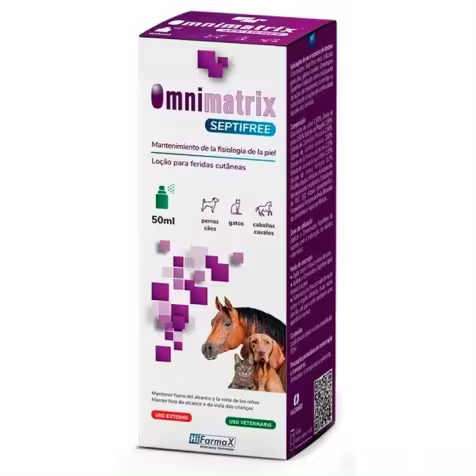 Omnimatrix Septifree Spray Para Perros, Gatos Y Caballos 50 Ml - 1
