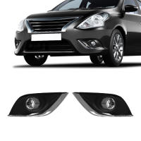Luces De Niebla LED Para Nissan Sunny Versa Sedan Almera N17 2014-2018 Lámpara Diurna DRL Impermeable 12V Halogen ABS 55w - details 1