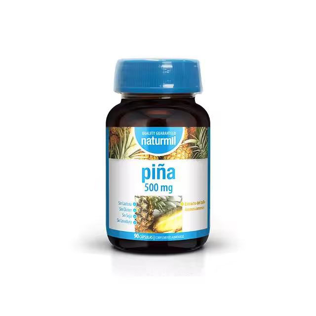 Dietmed - PIÑA - 500mg - 90 Cápsulas - Hierbas y Medicina Tradicional - 1