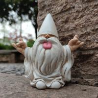 Estatua De Hada Creativa De Resina Divertida Adorno Para El Hogar Y La Oficina Decoración De Escritorio Pastoral Sin Químicos - details 3