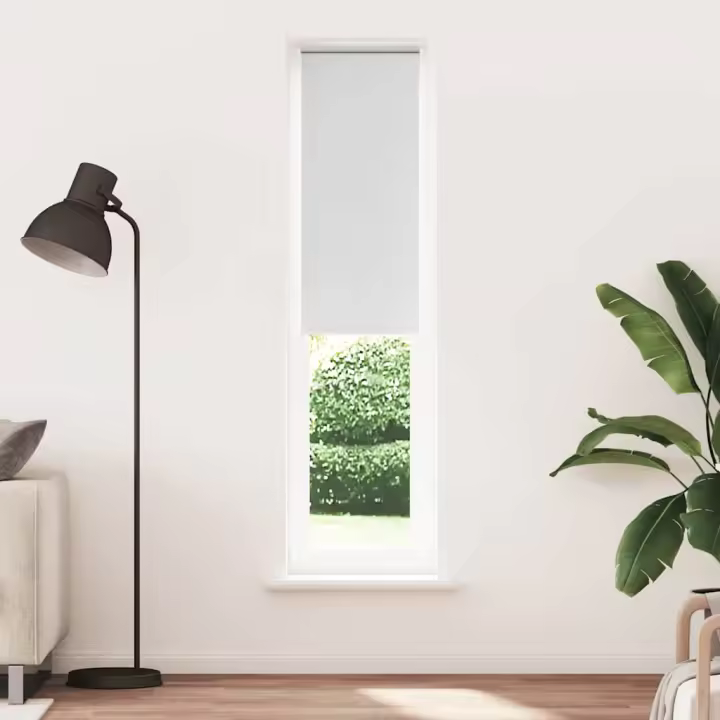 Estor Enrollable Opaco Blanco 40x210 cm Tela Ancho 35,7 cm - 1