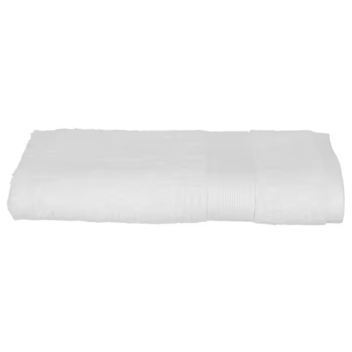 Toalla de baño Atmosphera Algodón Blanco 450 g/m² (50 x 90 cm) - 1