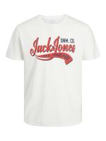 Jack & Jones hombre camiseta de Algodón Ajuste Regular Fit  Mod JJELOGO logo estampado Moda Casual informal REF: 233594 - details 11
