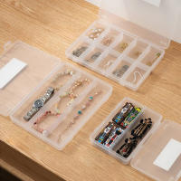 Caja Organizadora De Plástico Para Manualidades Y Joyería Multifuncional Transparente Para Mostrador Almacenamiento De Perlas Arte DIY Nueva - details 5
