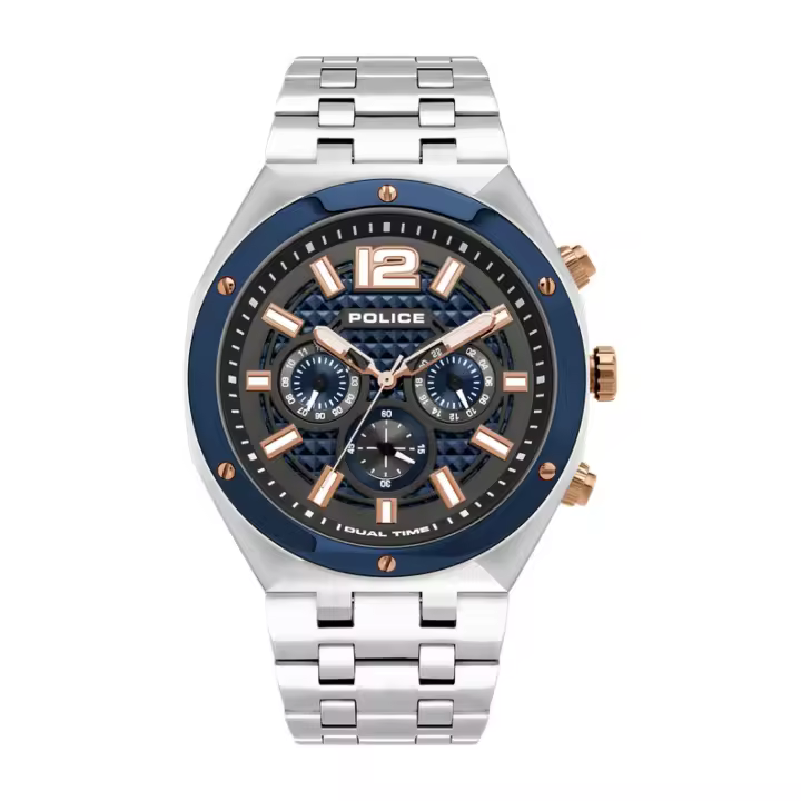 Reloj POLICE KEDIRI DUAL TIME PL.15995JSTBL-61M hombre azul - 1
