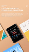 Reproductor MP4 Bluetooth S18 Walkman Portátil HiFi Estéreo Tela Táctil De 2.4 Pulgadas Lectura De Libros E-Book Radio FM MP3 Con Altavoz Integrado - details 4