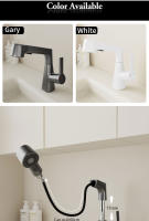 Grifo Giratorio De Baño Corea Lavabo Tapa De Cocina Acero Inoxidable Cerámica Material De Válvula Montaje En Superficie - details 1