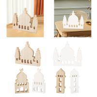 Estatua De Ramadán Decorativa Para Interior Escultura De Madera De Planta Para Escritorio Dormitorio Estantería Oficina Hogar Festivales Y Fiestas - details 3