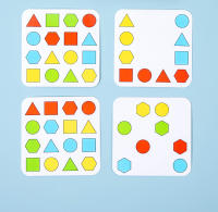 Juego De Construcción De Bloques Geométricos De Madera Para Niños Juego Tablero Competitivo Para Desarrollar Habilidades De Pensamiento Halloween - details 7