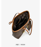 Bolso De Hombro Para Mujer De Lujo IMJK Bolso Cruzado De Tote Suave De Cuero Sintético Con Lining De CASHMERE Estilo Casual - details 17