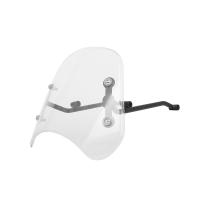 Parabrisas De Motocicleta Para Benelli Leoncino 500 Con Soportes Accesorios De Frontera De Alta Calidad En ABS Plástico Negro Clear Smoke - details 15