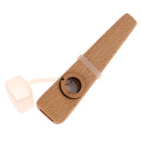 1Pc Flauta De Madera Kazoo Fácil De Aprender Y Jugar Para Principiantes Instrumento De Accompagnement Simple - details 7