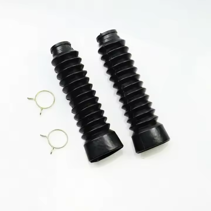 Cubiertas De Rueda Frontal Para Motocicleta Off-Road Suzuki GN125 GN Cruiser Cubiertas De Polvo Y Goma Negra - 1