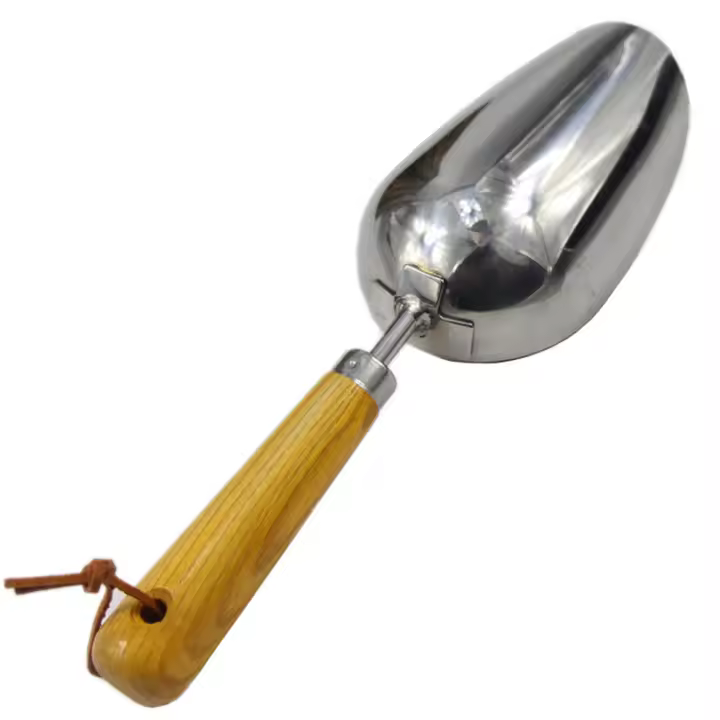 Pala de hielo de acero inoxidable, pala para harina, pala para granos, pala para hielo, pala para papas fritas, pala para plantar té y herramientas de jardinería. - 1