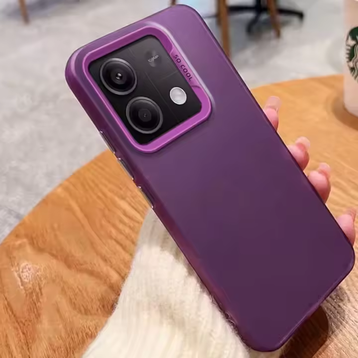 Funda De Teléfono Metálica Lujosa Mate Para Xiaomi 14T 13T 14 13 pro X6 F6 F5 pro Resistant to Golpes Y Arañazos Protección Contra Polvo - 1