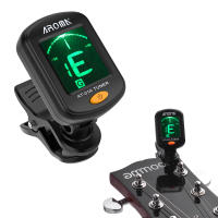 Aroma AT-01A Afinador De Guitarra Bajo Ukulele Violín LCD Rotativo Clip-on Chromático Accesorio Musical De Precisión - details 7