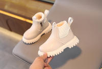 Botas De Invierno Para Niños Y Niñas Con Cierre De Cremallera Y Material Impermeable Acolchado Con Veludo Y Algodón Botines Cálidos Para Bebés Talla True Fit - details 6