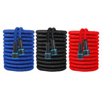 Cañón De Agua Expansible Flexible 25FT-150FT Para Limpieza De Coches Riego De Jardín Y Granjeros Herramientas De Riego Con Pistola De Jardín - details 6