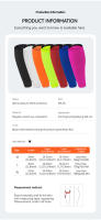 Guardo Pies Deportivos Non-Slip Wicking Transpirable De LOOGDEEL Para Fútbol Y Baloncesto Soporte De Pierna Con Presión Talla M/L/XL Colores Variados - details 8