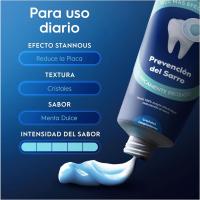Oral-B | Advanced Prevención Del Sarro Pasta De Dientes Antiplaca Con Flúor y Cristales De Limpieza Profunda, Pack Ahorro 12x75ml, Dentífrico Con Sabor Hierbabuena Dulce - details 2