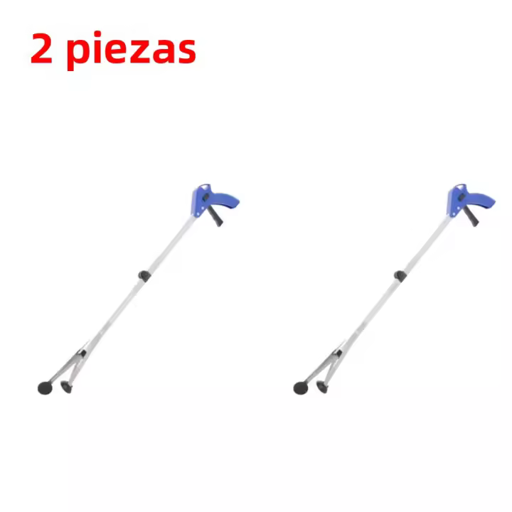 1/2Pcs Portátil Aluminio Lanzador De Basura Herramienta De Limpieza Para Jardín Y Hogar Cogedor De Basura Y Hojas - 1