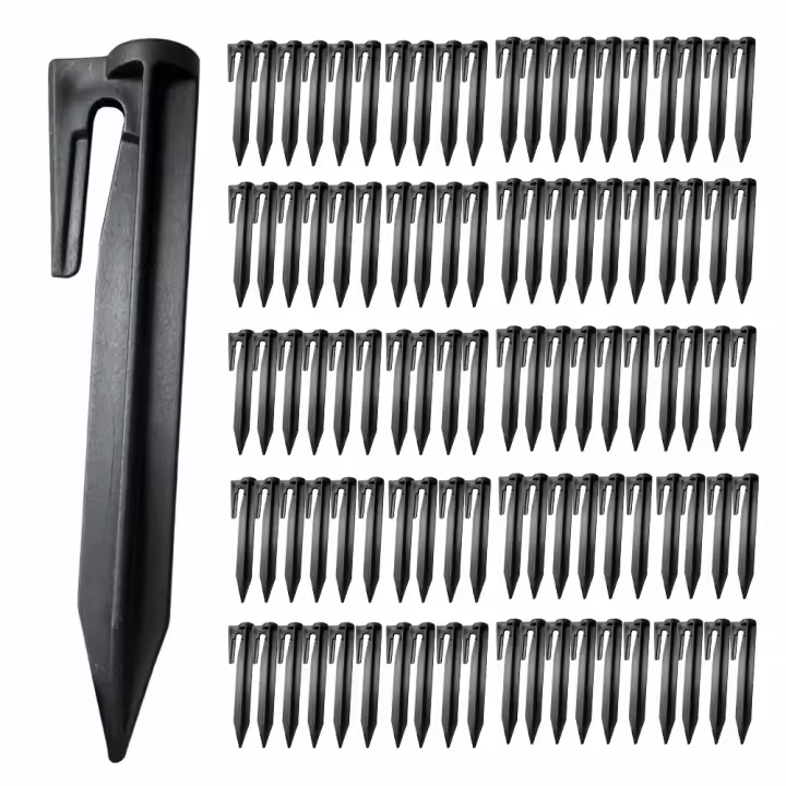 100pcs Clavos De Jardín Para Máquina De Cortar Grama Accesorios De Anclaje Seguro Para Robot De Jardín Sikiwind - 1