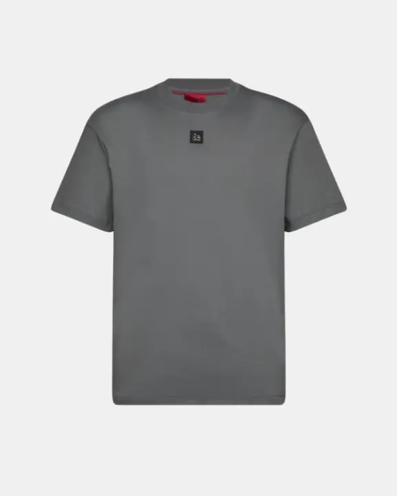 HUGO 50505201 DALILE Camisetas Manga corta Hombre Gris - 1