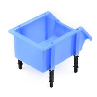 Caja De Almacenamiento Stackable De Herramientas 1 Pieza Estante Modular Para Garage Organizador De Componentes De Plástico - details 5