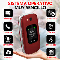 Funker E350 MAX Audio3 Plus 4G, Telefono movil con Tapa fácil de Usar, Teclas y Pantalla Grandes, Audio Pro Compatible con audífonos, Volumen Fuerte con Amplificador, Configuración Remota, Botón SOS Visita la tienda de Funker - details 2