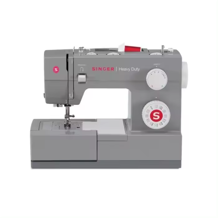 Máquina de Coser Singer Heavy Duty 4432 con 32 Puntadas y Ojal Automático - 1