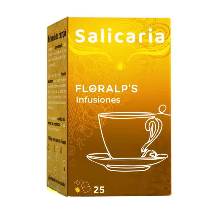 FLORALP'S - Salicaria Infusión – 25 Sobres |  Calmante y Digestiva Natural - 1