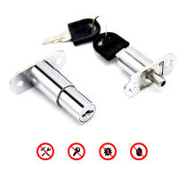 Cerradura De Deslizamiento Para Cajón Seguridad De Ventana Armario De Exhibición Cerradura De Puerta Sliding Locks - details 0