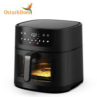 Ostark Culinaria Freidora  de aire sin Aceite 5L/6L, Freidora de aire caliente, 5L/ 6L, Regulable hasta 200 ° C, Temporizador 30 minutos, Apagado automático, 1400W/1500W - details 0