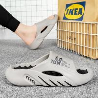 Nuevos Pantuflas De Masaje Para Hombre Material EVA Sensación Suave Para El Pie Sandalias Casuales De Playa Plataforma Bajo Suporte - details 43