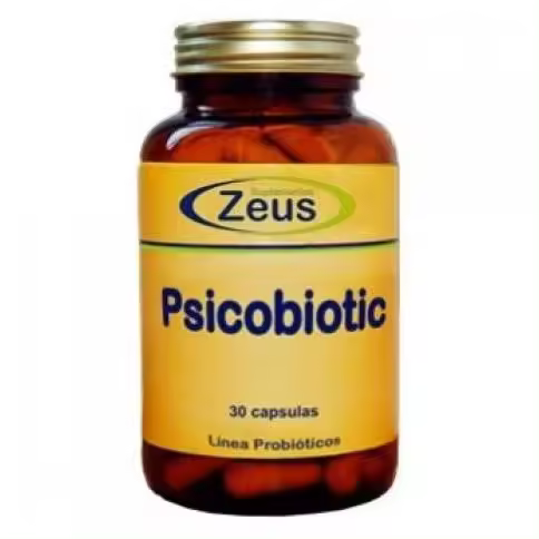 Suplementos Zeus Psicobiotic 30 Capsulas - 1