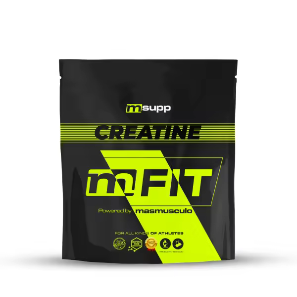 MM Supplements Creatina Micronizada 200 Mesh 1kg Masmusculo Fit Line - Incrementa Tu Masa Muscular - 1