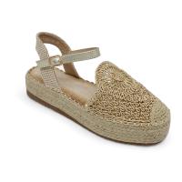 Calzados soraia, Sandalia ganchillo mujer para verano, Sandalia con plataforma de yute, 2024 - details 7