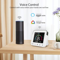 Controlador De Temperatura Y Humedad WiFi Inteligente Para Aire Acondicionado Con Pantalla Táctil LCD Y Control Remoto IR Compatible Con Google Home Alexa - details 11